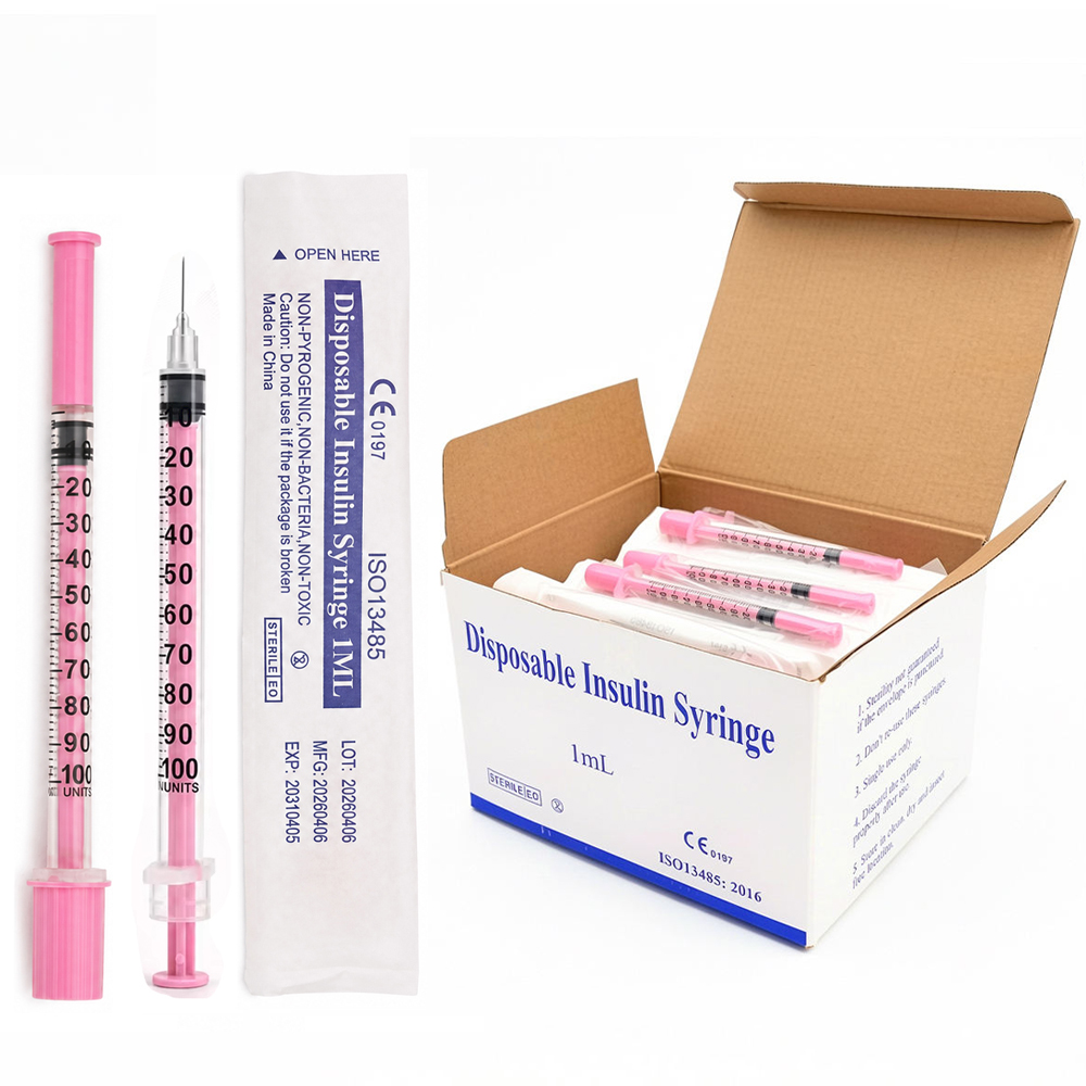 Power Toolbox - 100 Adet/Kutu Güzellik 1ml Pembe İnsülin