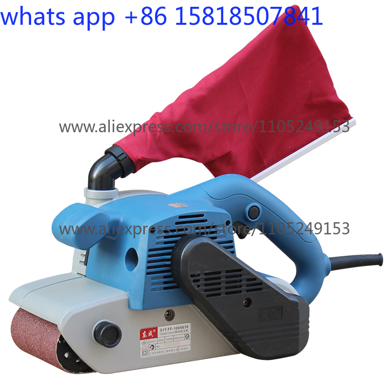 Power Tools Dongcheng - Dongcheng kayışlı taşlama makinesi paslanmaz çelik