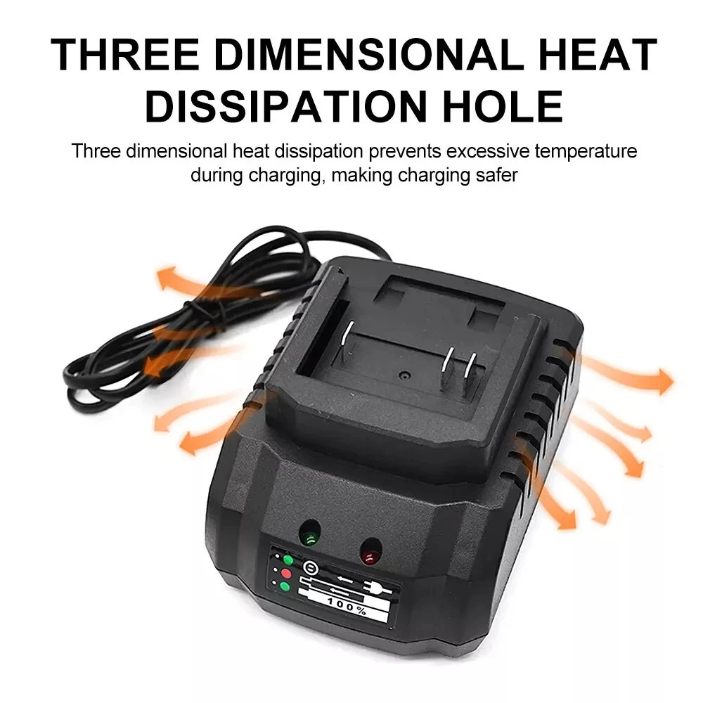 Li-ion Pil Şarj Cihazı 18V 21V - Power Tools Safety incelemesi ve fiyatı