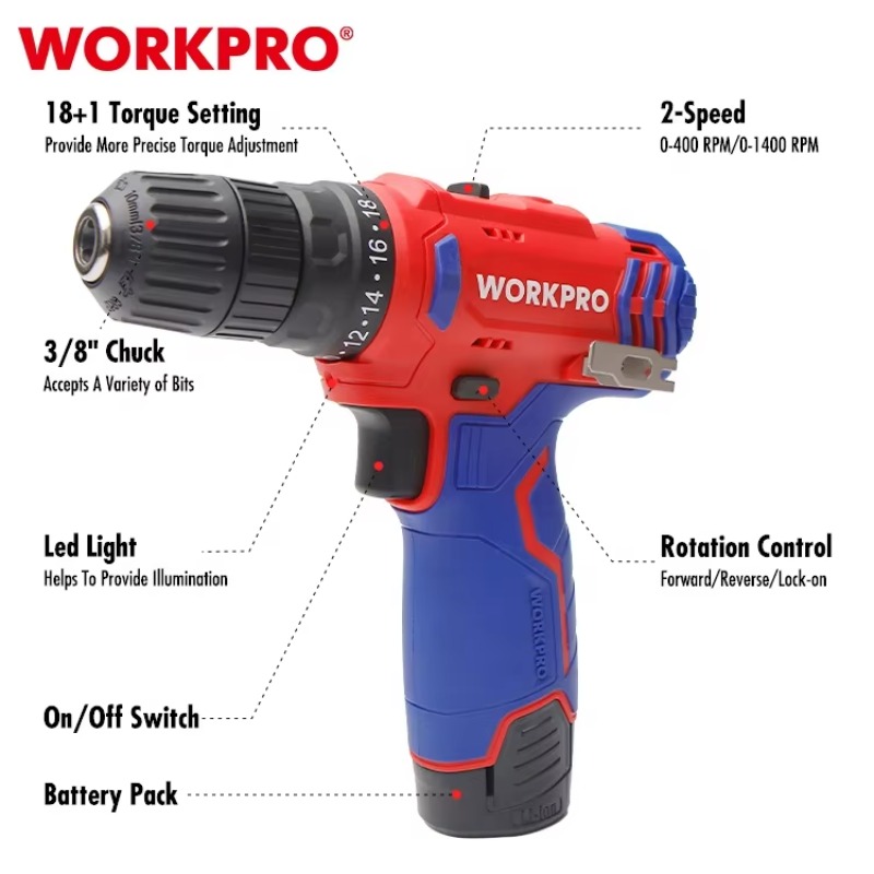 12V 10mm Akülü Matkap Akülü El - Power Tools Drill incelemesi ve fiyatı