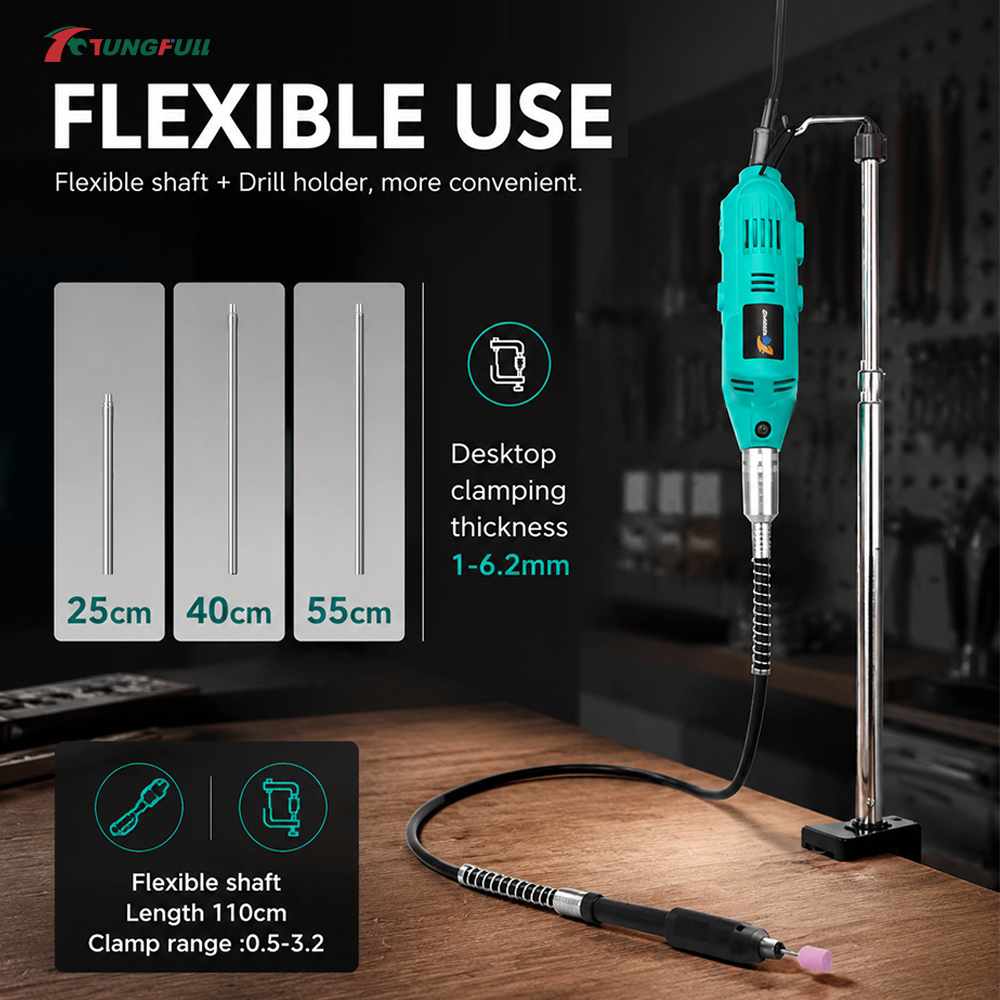 TUNGFULL Mini Elektrikli Taşla - Power Tools Total incelemesi ve fiyatı