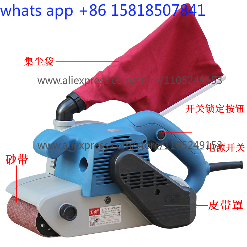 Dongcheng kayışlı taşlama maki - Power Tools Dongcheng incelemesi ve fiyatı