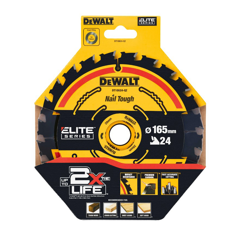 DEWALT DT10624-QZ 1/3 adet 24T - Power Tools Construction incelemesi ve fiyatı